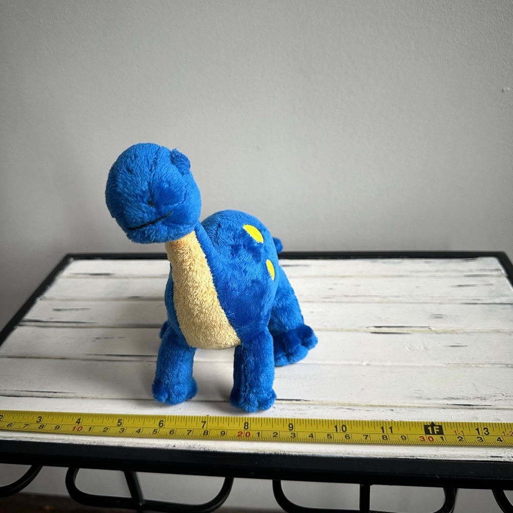 Bestever Blue Plush Brontosaurus 6” Apatosaurus Dinosaur Dino Passion Stuffed